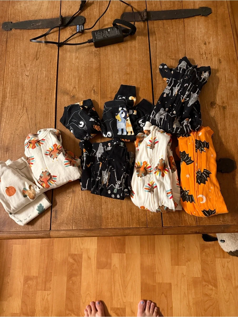 Halloween and Thanksgiving PJ bundle 6 to 12 months